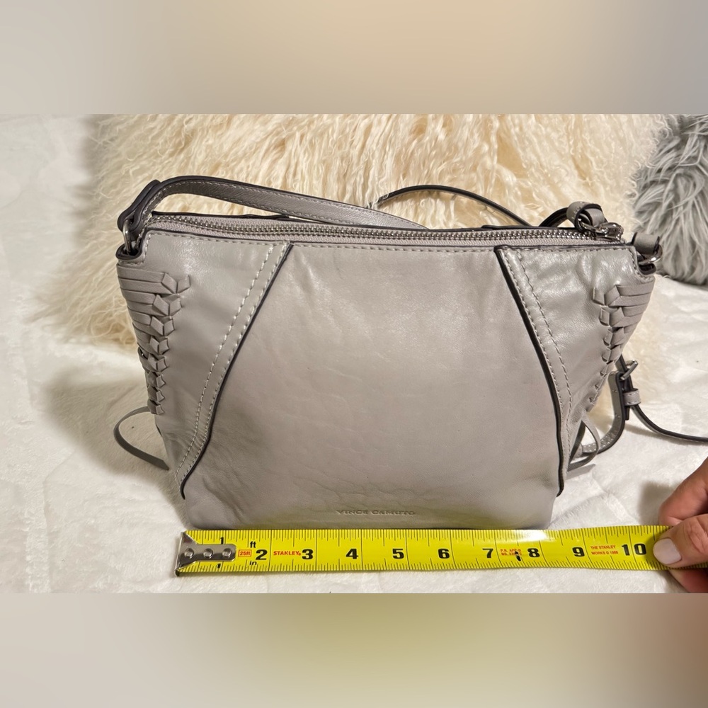 Vince Camuto ILDA Grey Crossbody Elegant Crossbody Bag